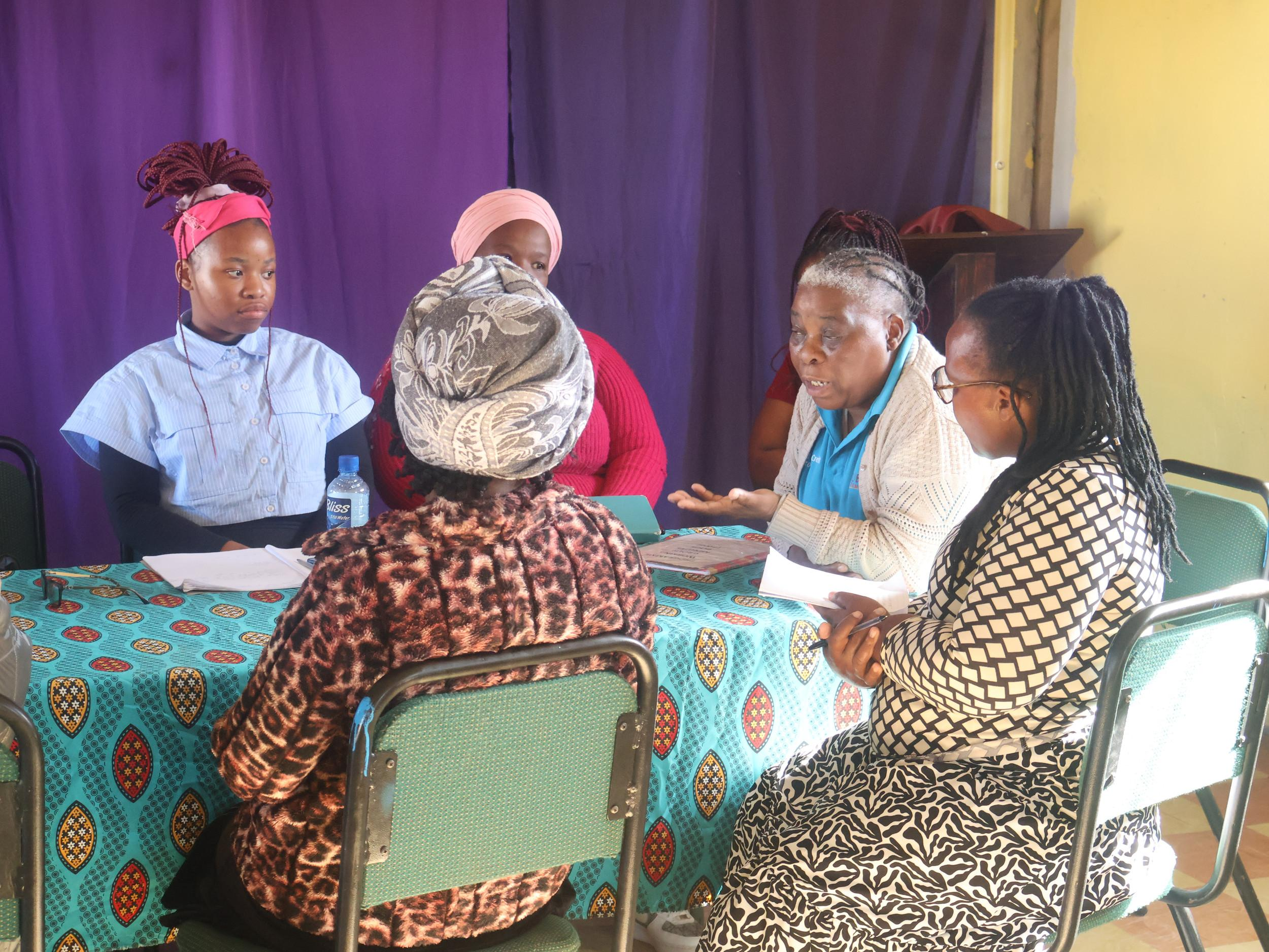 Women in conversation